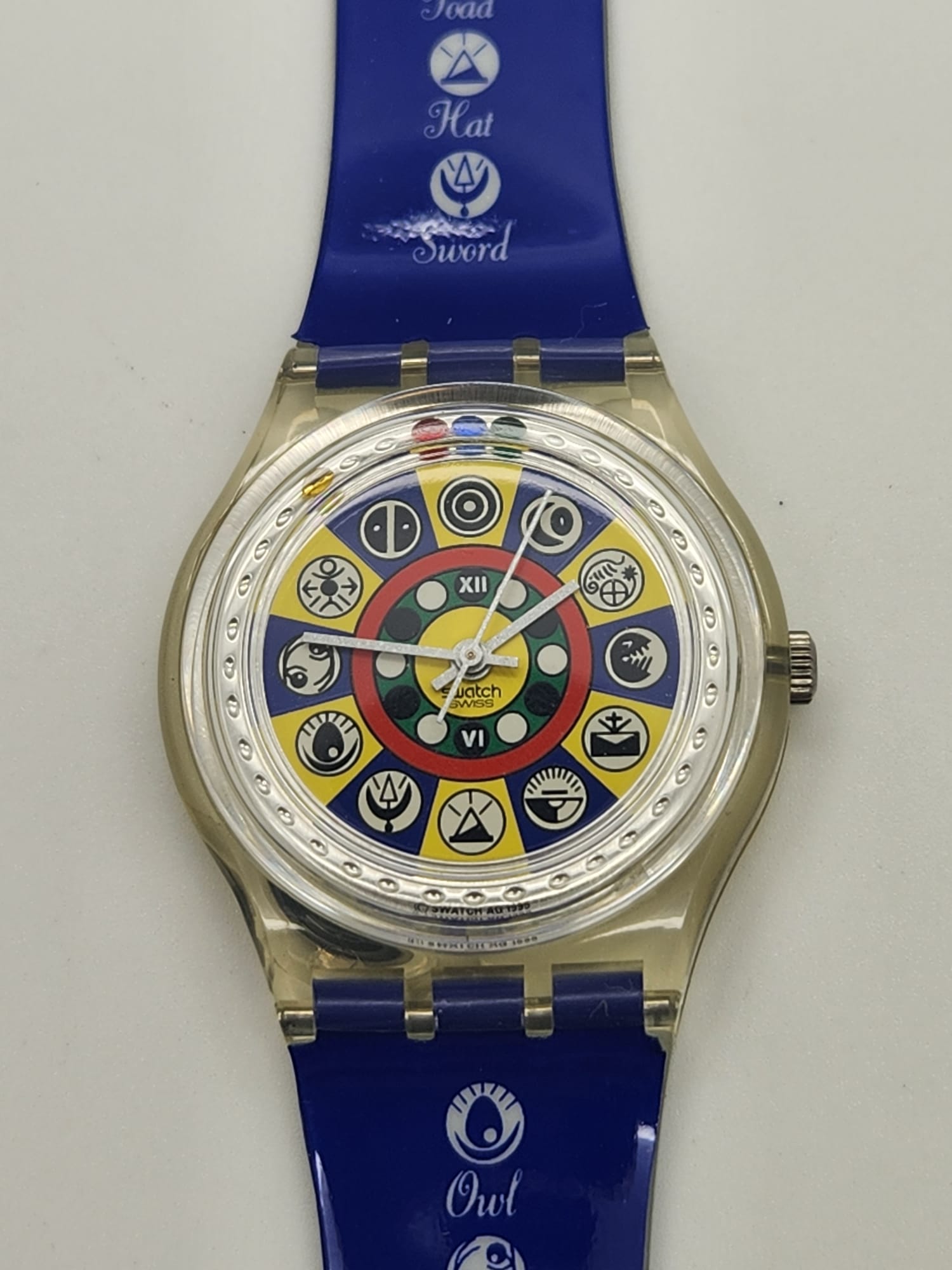 Swatch Oracolo GZ151 1995 – Vintage Fortune Telling Watch – Mint Condition